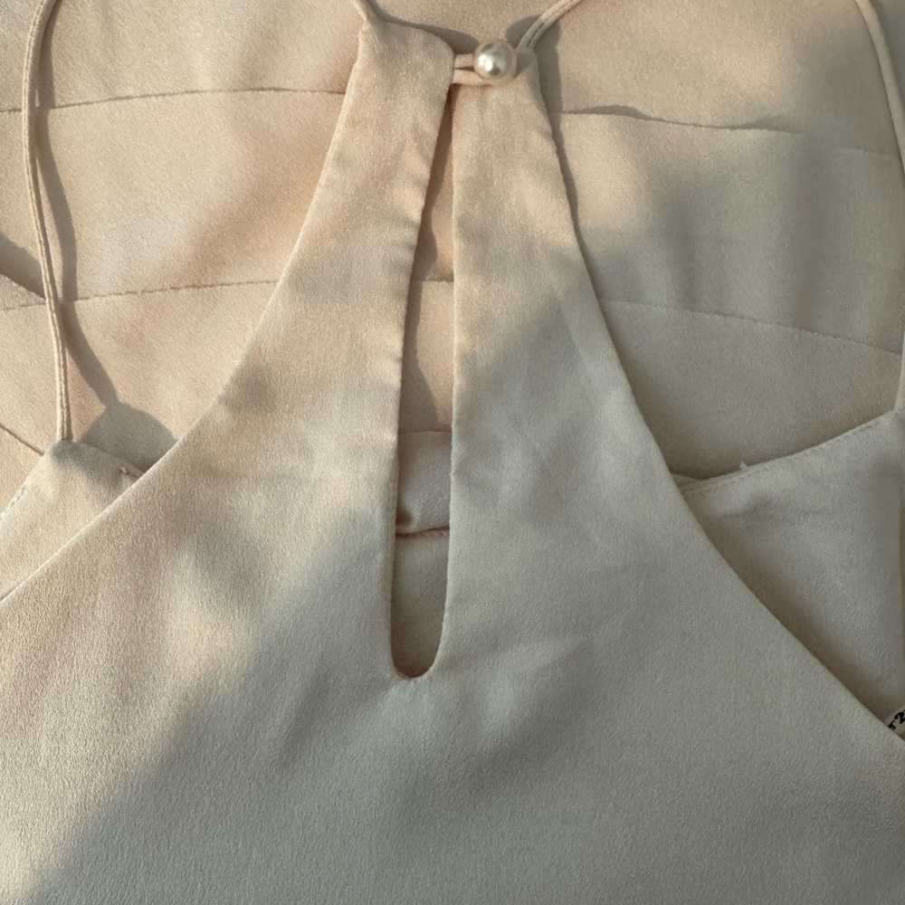 Forever 21 Cream Layered Top - Picture 4 of 6